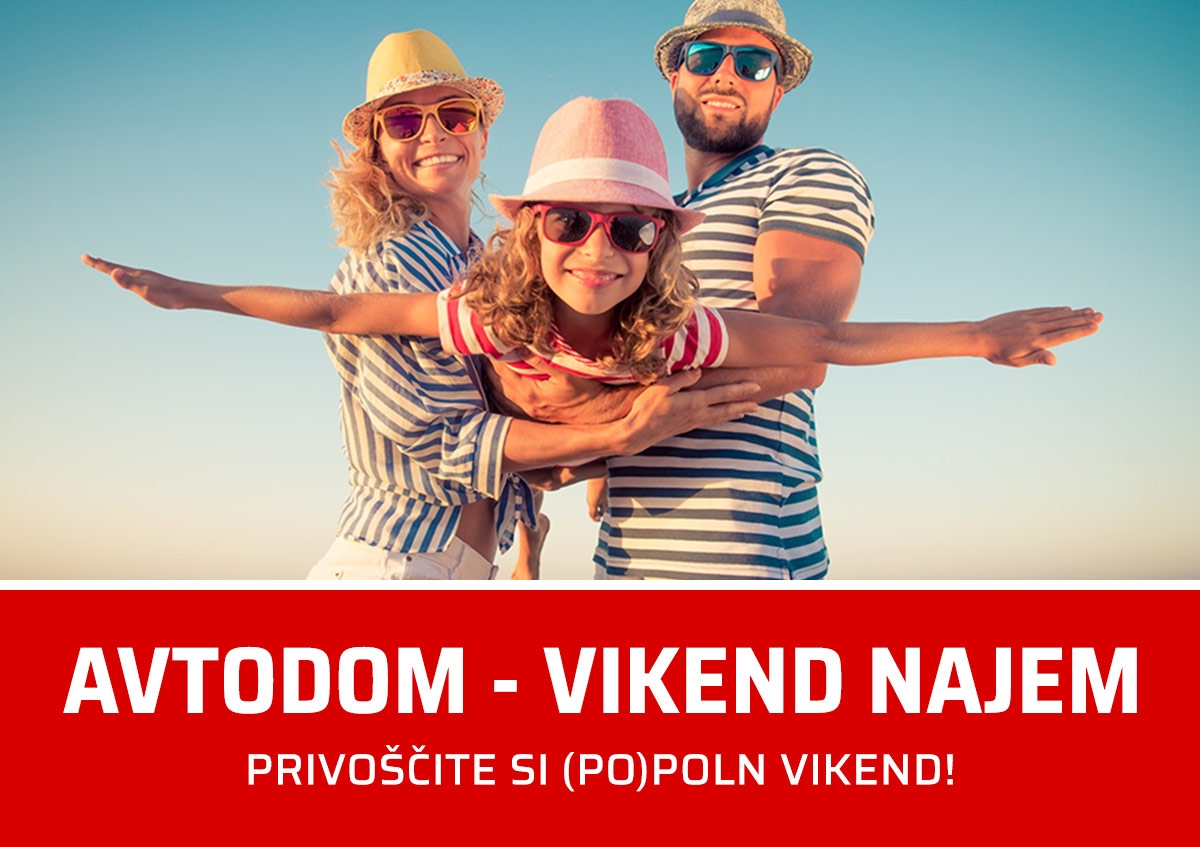 Avtodom - vikend najem (AKCIJA CCC)