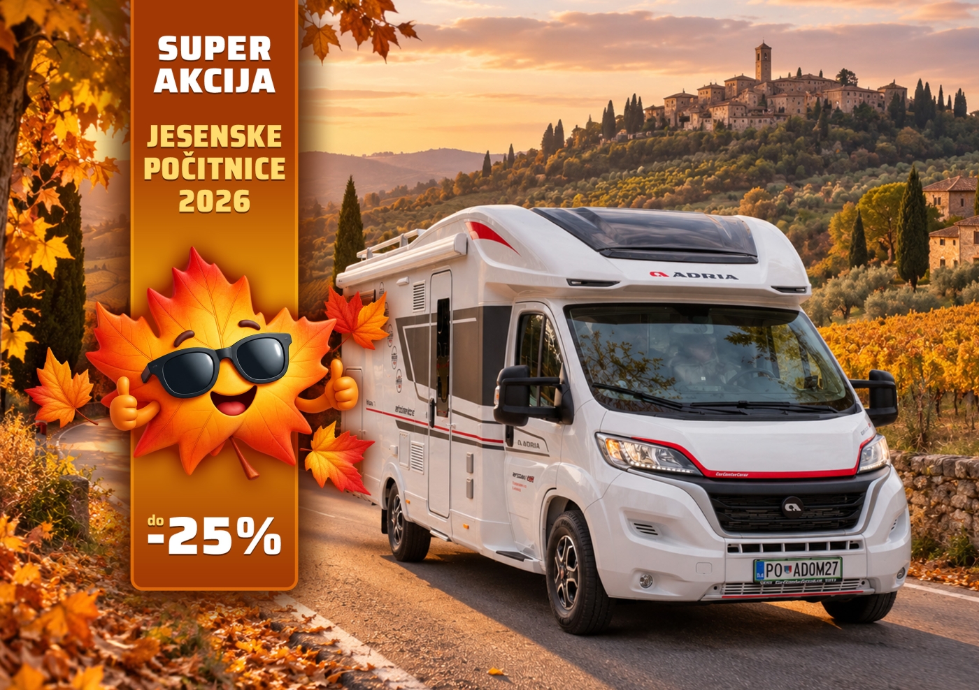 Akcija za jesenske počitnice 2026
